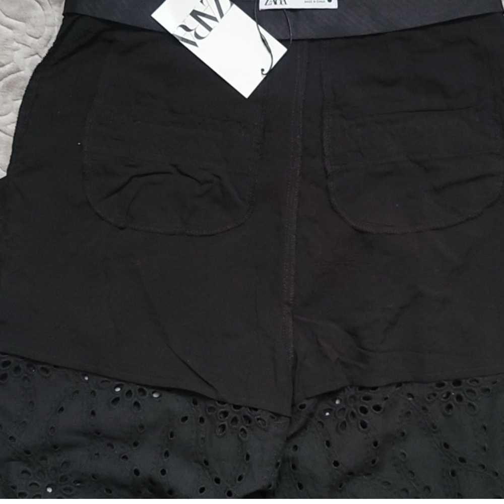 Zara pants with openwork embroidery - Picture 7 of 15